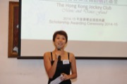 Sharing by Miss YIU Wing-chi, recipient of dance scholarship